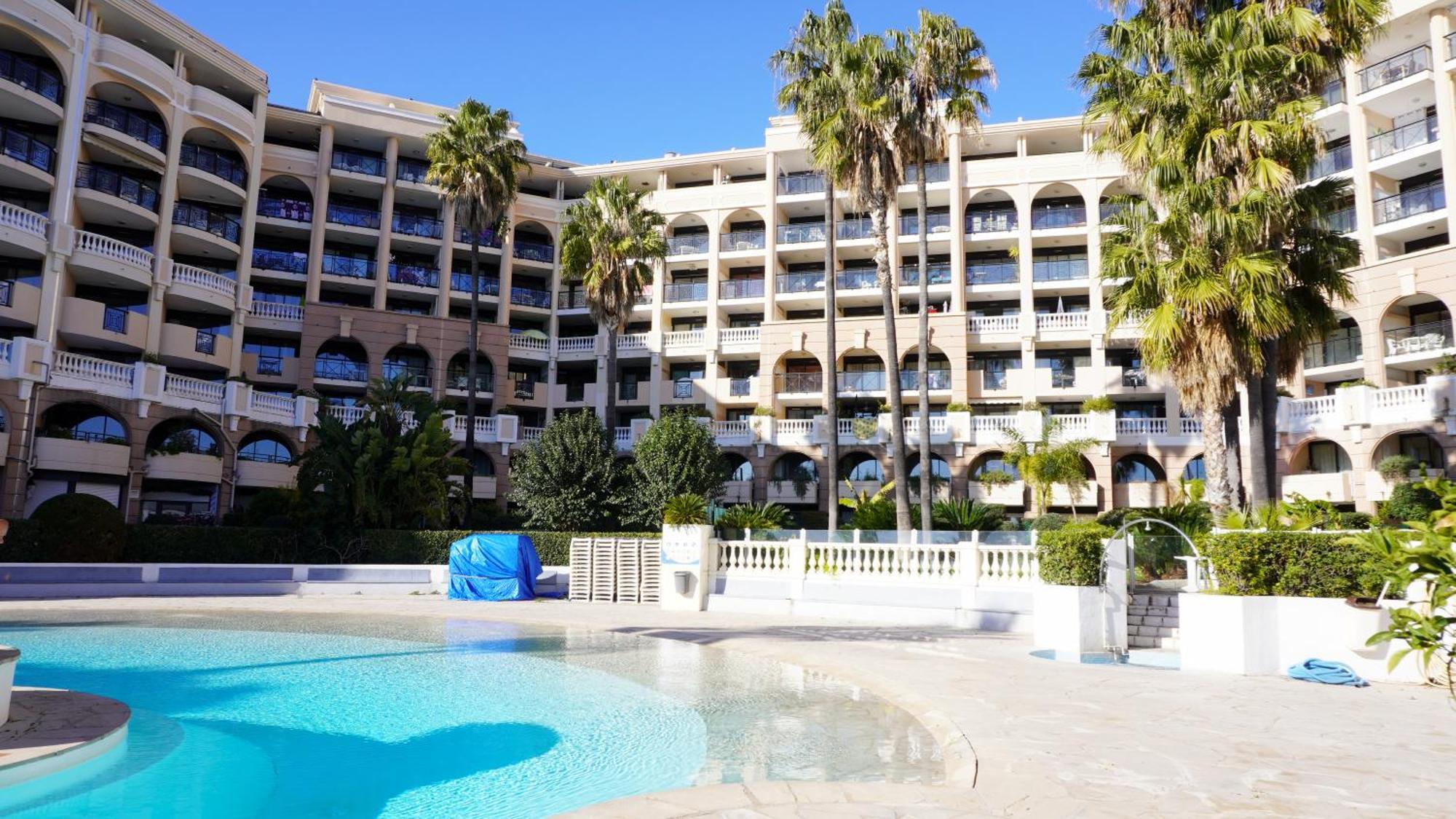 Appartement 556, Vue Mer Et Piscine By Palmazur Vacances คานส์ ภายนอก รูปภาพ